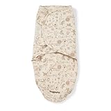 Summer Infant Swaddleme Organic Adjustable Infant Wrap, 7-14 Lbs, Small-Medium, Bunny by Summer Infa