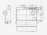 トヨウラ製　ステンレスシンク　N/L/R950BIP