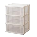 コスパクローゼットケース  深3段 カプチーノ