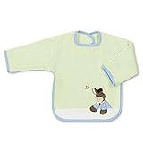 Sterntaler 16264 - Bib with Sleeves Emmi light green (new) by Sterntaler