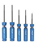 Channellock tp-5 aブラック酸化Precision Torxセット酢酸ハンドル、Includes t051ab、t062ab、t072ab、t082ab、t092ab、5ピース