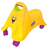 ラングスジャパン(RANGS) スクランブルパピー イエロー 360度回転キャスター 耐荷重20kg 室内でも屋外でも