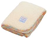 パルマート(Palmart) ひざ掛け イエロー LL 140×200㎝ ペコラ ブランケット 両面ボア 150671