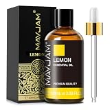 MAYJAM エッセンシャルオイル レモン アロマオイル 100ml 天然100% レモンオイル 精油