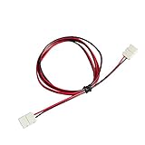 LEDテープライト 単色 用SMD5050 延長コネクター(2Pin用）1m 半田付け不要 (GT-5050-YC1M) LEDテープライトのレイアウト用延長ケーブル