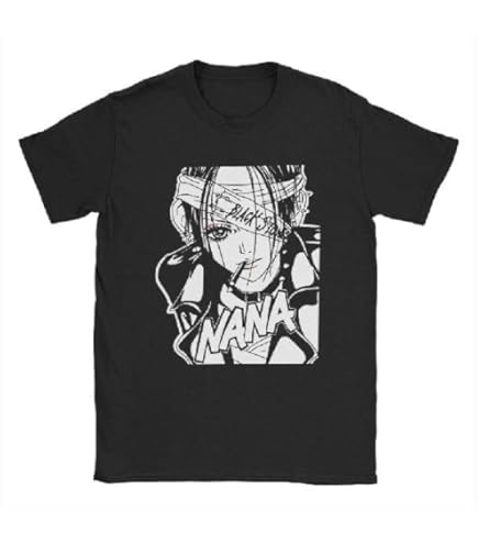 Amazon.co.jp: NANA 大崎ナナ Tシャツ 黒 XL 矢沢あい 漫画