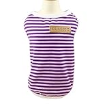 2018ペット洋服　歌を愛する　超かわいいペットセーター　中小型犬　ペットの猫のコート　 厚手 コットンストライプ　ふわふわ 　柔らかい　かわいい　暖かい 防寒 　お気に入りファッション　6サイズ (