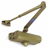 Ultra Hardware 6" Heavy Duty Brass Double Action Spring Hinges for Door [並行輸入品]