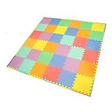 Smartots My First Rainbow Interlocking Crawling Play Mat (36-Piece) [並行輸入品]
