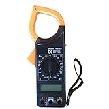 Protmex PTZ-266 1999 カウンツ デジタルクランプメーター マルチメーター AC/DC 電圧 抵抗 ACA の電流 テスター とともに ローバッテリ指示, 過負荷保護, 導通ブザーテ