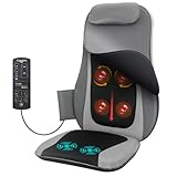 cozwish マッサージシート シートマッサージャー 腰と背中 ヒーター機能 3段階振動 軽量 コンパクト