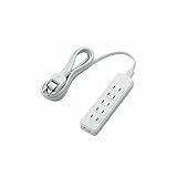 (まとめ)エレコム 電源タップ T-S02-2620WH〔×3セット〕