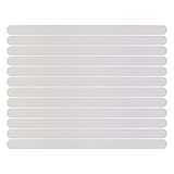 Pixnor安全ストリップバスタブシャワーBathtub非スリップマット踏み板15インチTreads – 12 to aパック(ホワイト)