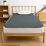 防水シーツ セミダブル 介護用シーツ 綿100％ おねしょシーツ 大人用 御寝しょシーツ ふわふわパイル地 肌に優しい 吸湿通気 速乾 抗菌