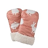 【ベビーカーハンドル用カバー】　PLUME HANDMUFF ( プリュム ハンドマフ)　43104　/ 発熱わた使用 (RABBIT)