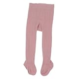 B Blesiya 子供　ケーブル　ニット　コットン　タイツ　パンツ　暖かい　快適　全4サイズ4色 - ピンク, 4-6歳