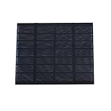 Hanbaili 7V 1.4W 200MA噴水ロッキーガーデンプール ソーラーパネルのバッテリープレートポンプ