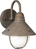 Forte Lighting 1041-01-09 Exterior Wall Light with No Shades, Desert Stone [並行輸入品]