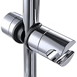 Twjd シャワー フック 交換用 シャワーホルダー スライド シャワー フック シャワーホルダー 可変式 可変式 パーツ 360度回転 ABS樹脂 18mm ～ 25mm 対応 汎用 お風呂 ステン