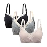 マタニティ　ブラジャー　授乳ブラジャー　産前～産後　３枚セット