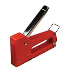 4-8mm Silverline Lightweight Diy Abs Stapler Staple Gun Tool + 100x 6mm Staples