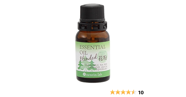Amazon 花粉対策ブレンドエッセンシャルオイル 10ml ネンリンラボ エッセンシャルオイル