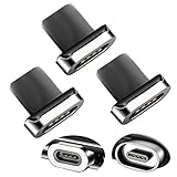 アイproduct端子×3枚(No cable) 嵌め込み式 (端子はオス４ピン、ケーブルはメス４ピン) マグネット 充電 ケーブル usb QC-3.0/4.0 急速 データ伝送対応 max 5A 磁気 着脱式 スマホ TYPE-C micro-usb I-product 汎用 防塵 Android タイプ-C マイクロ-USB-C-micro-a-b コネクター 磁石 磁力 アダプター チャージ 線 コード アイホンに適合 ソケット マルチ 端子 ()