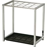 傘立て/アンブレラスタンド（大） スチール 幅48cm 水受け皿付き FB-3014C