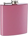 6ozカスタムglitter-painted Flasks、アソートカラー 6oz ピンク 6OZSPFLSK