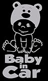 【全16色】Baby in car sticker Original-1(BIC-O-1)ベイビー イン カー ステッカー/サイン/オリジナル カー ステッカー/Car/車用/シール/ Vinyl/D