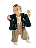 ベビー 男の子 着物 袴 和装 初節句 お食い初め お宮参り 赤ちゃん ロンパース (90)