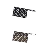 KOZEEY 2個　交換用　バッグ　ナッピー　ベビーおむつ　防水　オーガナイザー　収納バッグ