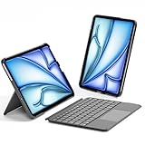 Inateck iPad A16 第11世代/第10世代用 軽量JIS日本語配列キーボードケース iPad Air 11インチ M3 2025/M2 2024 Air第5/4世代10.9インチ Pro11インチ第4/3/2/1世代対応 横/縦置き対応 着脱式キーボード 超高精度タッチパッド搭載 Ty