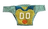 Silk Road Bazaar The Basketball Star Diaper Cover Green/Yellow/Orange [並行輸入品]