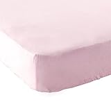 Luvable Friends Fitted Knit Crib Sheet, Pink by Luvable Friends