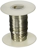 Remington Industries 24TCW 24 AWG Tinned Copper Wire, Buss Wire, 0.0201 Diameter, 100' Length, Silve