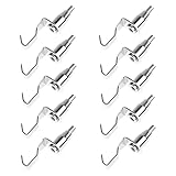 DFsucces ピクチャーレール用フック ワイヤーフック 吊り下げ金具 自在金具 ピクチャーハンガーフック 写真 絵画展示 壁面用 10個セット (10個セット)