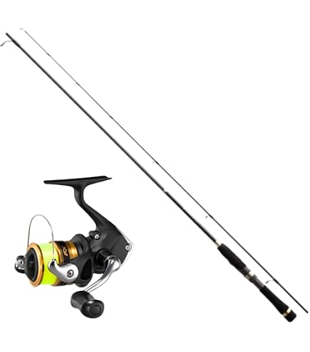 エギングセット　スピニングリールとロッドセット 864M Amazon.co.jp: シマノ ルアーマチック86ML エギングタックル入門セット