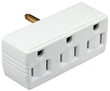 Legrand-Pass & Seymour 1147LTWCC5 Triple Tap Adapter Lighted Ground Great for Multipurpose Use [並行輸入
