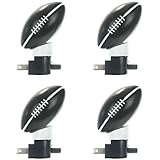 Sunlite e168 / 4pkブラウンFootball装飾夜ライト