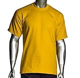 WSWSメンズヘビーコットンTシャツ イエロー