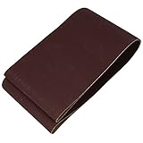 uxcell サンディングベルト サンドペーパー ダークブラウン 砥粒 1520x200mm 400グリット