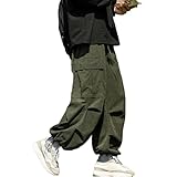 [bope] カーゴパンツ ワイド ズボン パンツ コーデュロイ メンズ L グリーン