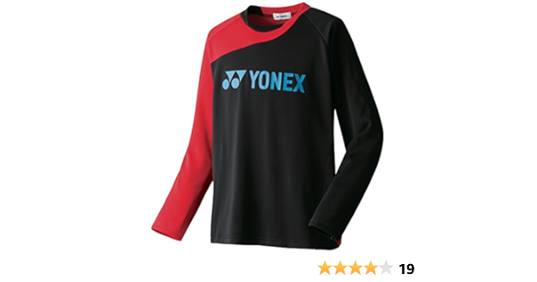 Amazon ヨネックス テニス シャツ メンズ ブラック レッド 日本 S 日本サイズs相当 シャツ 通販
