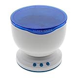 HuntGold USプラグOcean Sea Daren Waves LEDナイトライトプロジェクターロマンチックRelaxing Withステレオスピーカー