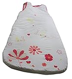 Plus Nao(プラスナオ) 子供用 スリーパー ベビー 赤ちゃん用 おくるみ 寝袋 ベビー用かいまき ファスナー式 コットン ふかふか 中綿入り ワンサイズ -