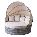 デイベッドソファ＆テーブルセット(W 164 X D 160 X H 167 X SH 44)