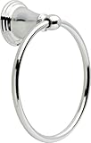 Delta Faucet 70046 Windemere Towel Ring, Polished Chrome by DELTA FAUCET