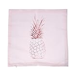 Vosarea クリエイティブは、ピローケースを投げるクリームパイナップルは、ホームソファの装飾を印刷しました。