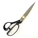 ダイヤウッド　ステンレス羅紗切（ラシャキリ）鋏　240mm　反刃仕様　ブラック